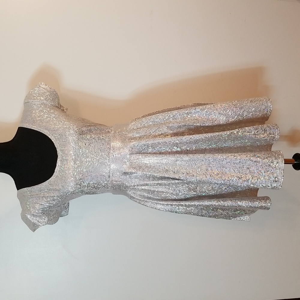 Holographic Skater Dress Dance Costume